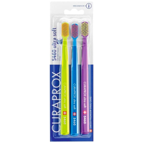Набор зубных щеток Curaprox 5460 Ultra Soft 3 шт